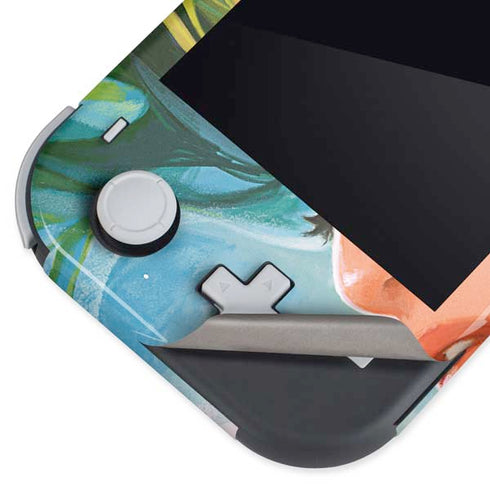 Mermaid with Sea Stars in Her Hair by Ivy Dolamore Nintendo Switch Lite Skin