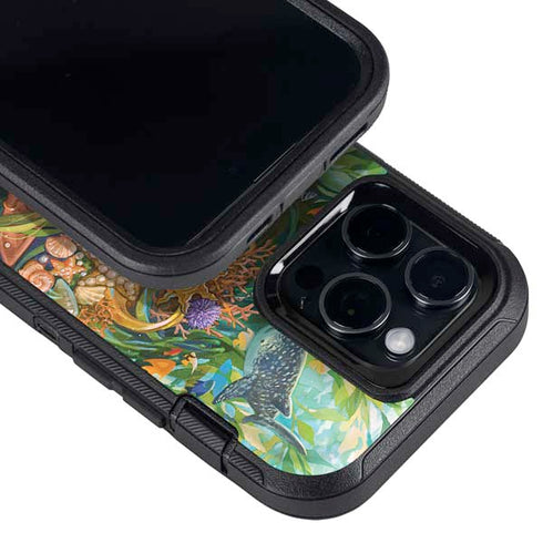 Mermaid with Sea Stars in Her Hair by Ivy Dolamore Otterbox Defender iPhone Skin
