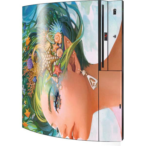 Mermaid with Sea Stars in Her Hair by Ivy Dolamore Playstation 3 & PS3 Skin