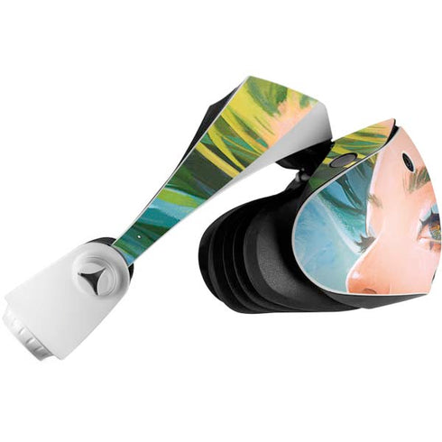 Mermaid with Sea Stars in Her Hair by Ivy Dolamore PlayStation VR2 Skin