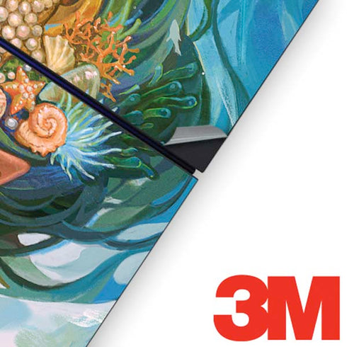 Mermaid with Sea Stars in Her Hair by Ivy Dolamore PS4 Console and Controller Bundle Skin