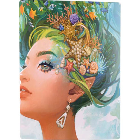 Mermaid with Sea Stars in Her Hair by Ivy Dolamore PS5 Digital Edition Bundle Skin