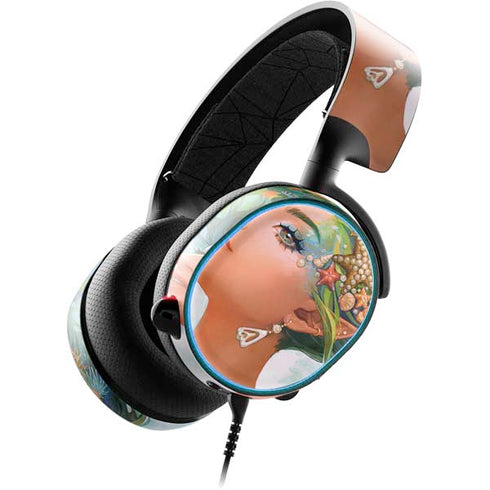 Mermaid with Sea Stars in Her Hair by Ivy Dolamore SteelSeries Arctis 3 Skin