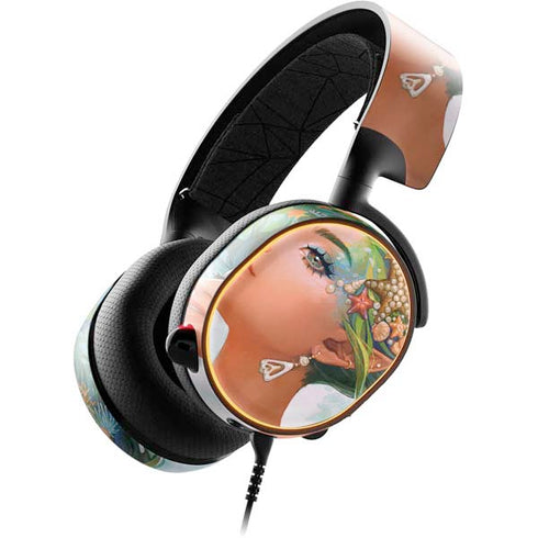Mermaid with Sea Stars in Her Hair by Ivy Dolamore SteelSeries Arctis 5 Skin