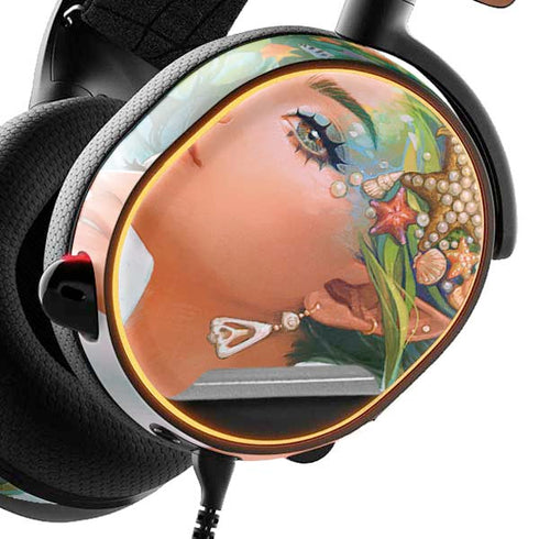 Mermaid with Sea Stars in Her Hair by Ivy Dolamore SteelSeries Arctis 5 Skin