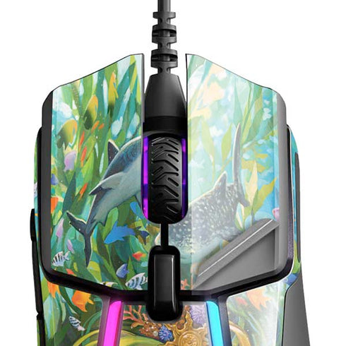 Mermaid with Sea Stars in Her Hair by Ivy Dolamore SteelSeries Rival 600 Gaming Mouse Skin