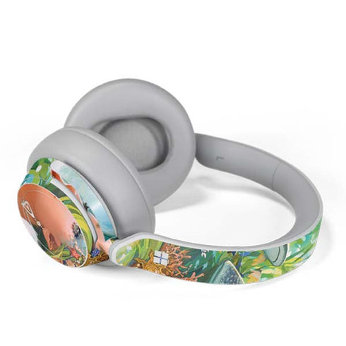 Mermaid with Sea Stars in Her Hair by Ivy Dolamore Surface Headphones Skin