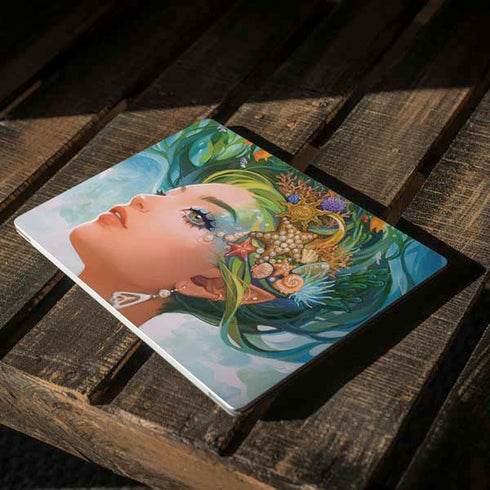 Mermaid with Sea Stars in Her Hair by Ivy Dolamore Surface Laptop 3 13.5in Skin