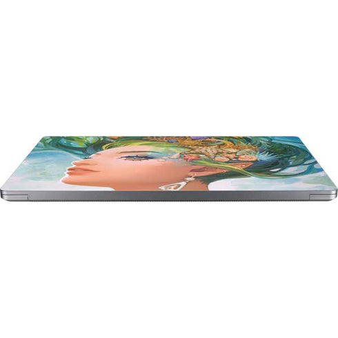 Mermaid with Sea Stars in Her Hair by Ivy Dolamore Universal Laptop 11in (8.8 x 6.2in) Skin