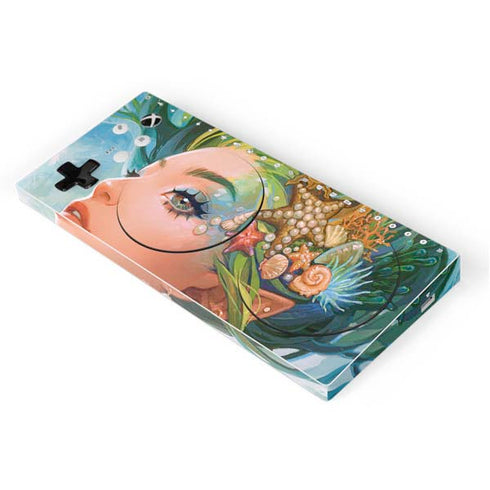 Mermaid with Sea Stars in Her Hair by Ivy Dolamore Xbox Adaptive Controller Skin