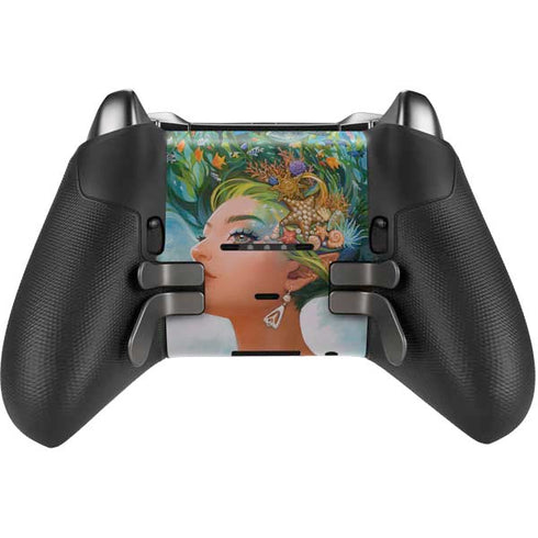 Mermaid with Sea Stars in Her Hair by Ivy Dolamore Xbox Elite Wireless Controller Series 2 Skin