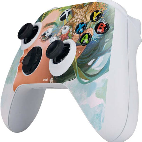 Mermaid with Sea Stars in Her Hair by Ivy Dolamore Xbox Series S Controller Skin
