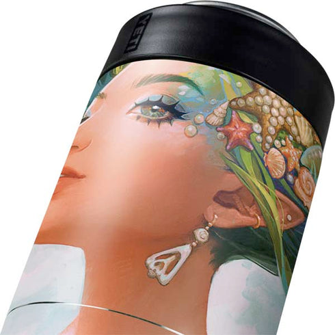 Mermaid with Sea Stars in Her Hair by Ivy Dolamore Yeti Colster Can Insulator Skin
