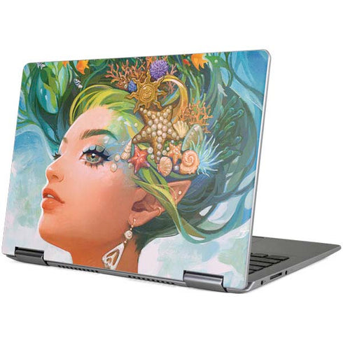 Mermaid with Sea Stars in Her Hair by Ivy Dolamore Yoga 710 14in Skin