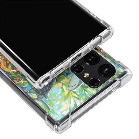 Mermaid with Sea Stars in Her Hair by Ivy Dolamore Galaxy S24 Ultra Clear Case