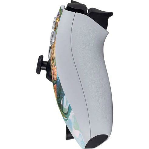 Mermaid with Sea Stars in Her Hair by Ivy Dolamore PlayStation Portal Remote Player Skin