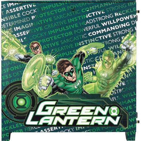 DC Comics Green Lantern Sketch Art Action Pose Corsair 4000D Tempered Glass Mid-Tower ATX Case Skin