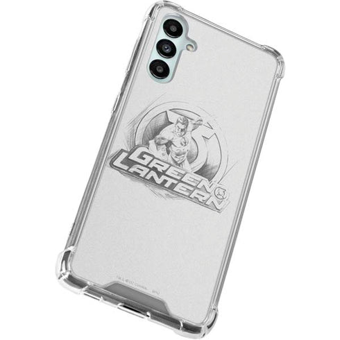 DC Comics Green Lantern Sketch Art Action Pose Galaxy A14 5G Clear Case