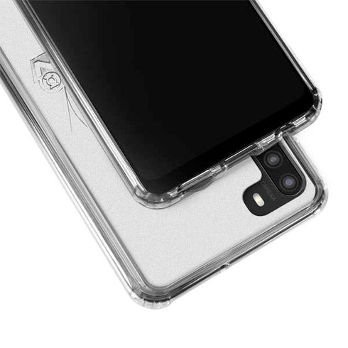 DC Comics Green Lantern Sketch Art Action Pose Galaxy A21 Clear Case