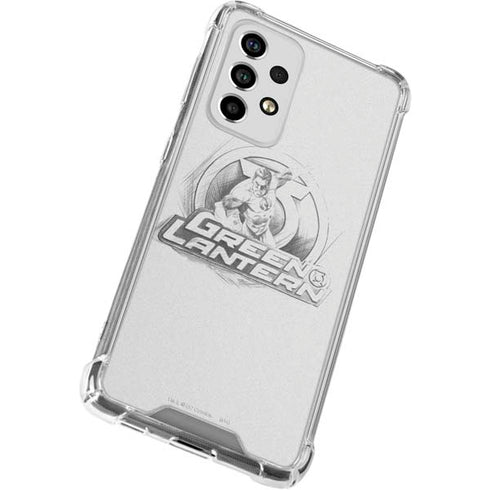 DC Comics Green Lantern Sketch Art Action Pose Galaxy A33 5G Clear Case