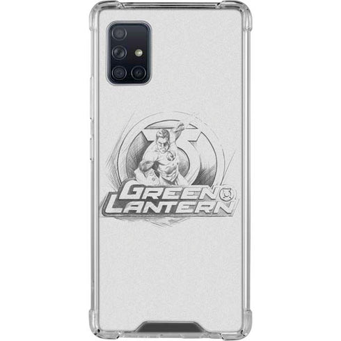 DC Comics Green Lantern Sketch Art Action Pose Galaxy A51 5G Clear Case