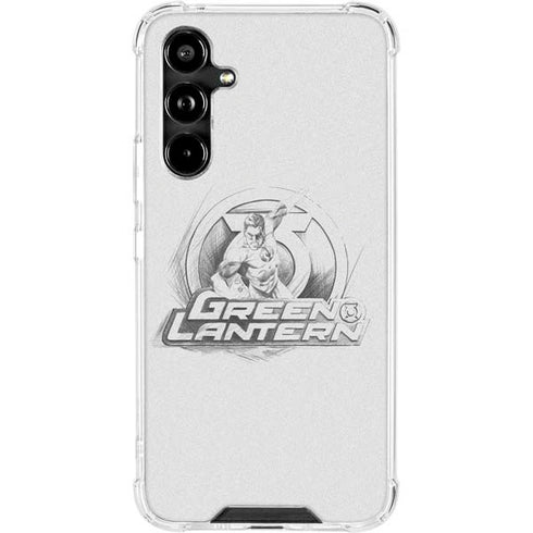 DC Comics Green Lantern Sketch Art Action Pose Galaxy A54 5G Clear Case