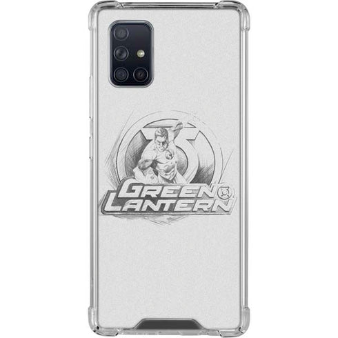 DC Comics Green Lantern Sketch Art Action Pose Galaxy A71 5G Clear Case