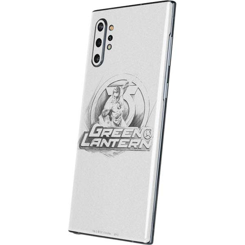 DC Comics Green Lantern Sketch Art Action Pose Galaxy Note 10 Plus Skin