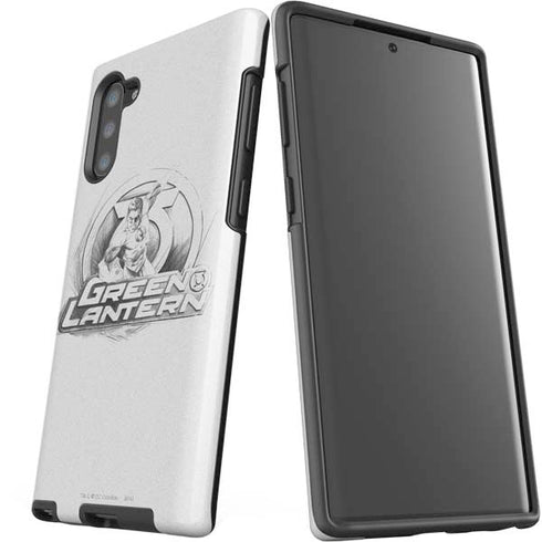 DC Comics Green Lantern Sketch Art Action Pose Galaxy Note 10 Pro Case