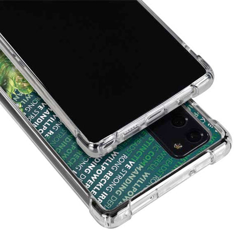 DC Comics Green Lantern Sketch Art Action Pose Galaxy Note20 5G Clear Case