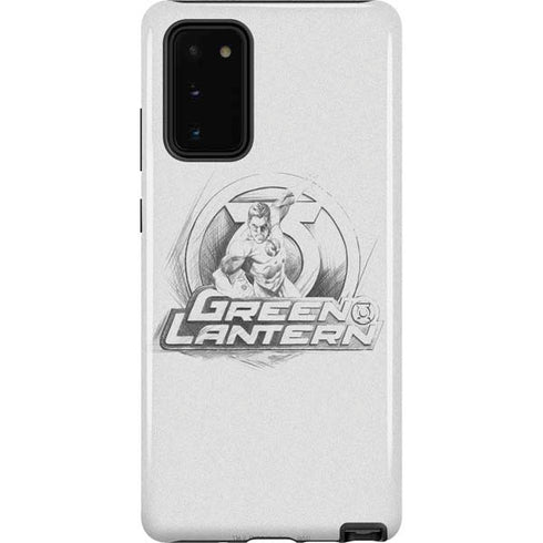DC Comics Green Lantern Sketch Art Action Pose Galaxy Note20 5G Pro Case