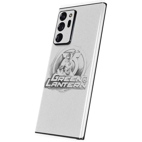 DC Comics Green Lantern Sketch Art Action Pose Galaxy Note20 Ultra 5G Skin