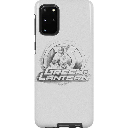 DC Comics Green Lantern Sketch Art Action Pose Galaxy S20 Plus Pro Case