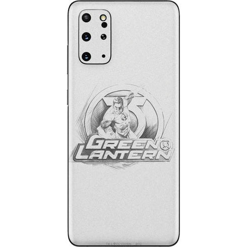DC Comics Green Lantern Sketch Art Action Pose Galaxy S20 Plus Skin