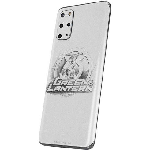 DC Comics Green Lantern Sketch Art Action Pose Galaxy S20 Plus Skin