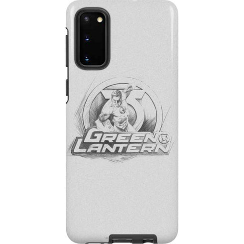 DC Comics Green Lantern Sketch Art Action Pose Galaxy S20 Pro Case