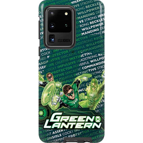 DC Comics Green Lantern Sketch Art Action Pose Galaxy S20 Ultra 5G Pro Case