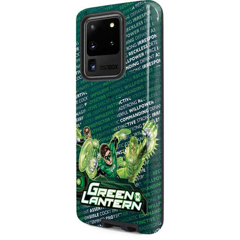 DC Comics Green Lantern Sketch Art Action Pose Galaxy S20 Ultra 5G Pro Case