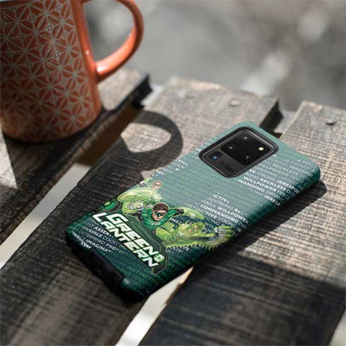 DC Comics Green Lantern Sketch Art Action Pose Galaxy S20 Ultra 5G Pro Case