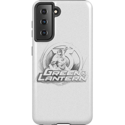 DC Comics Green Lantern Sketch Art Action Pose Galaxy S21 5G Pro Case