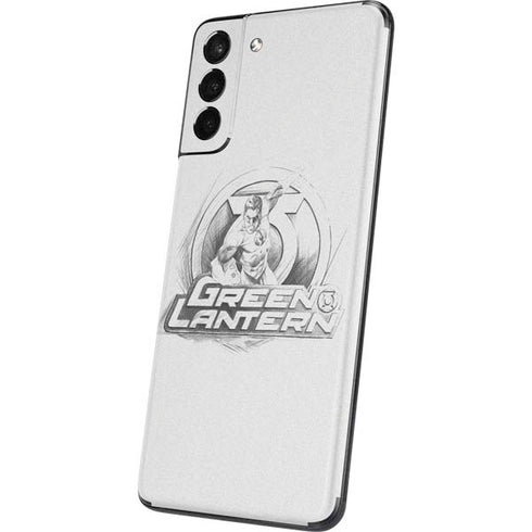 DC Comics Green Lantern Sketch Art Action Pose Galaxy S21 5G Skin