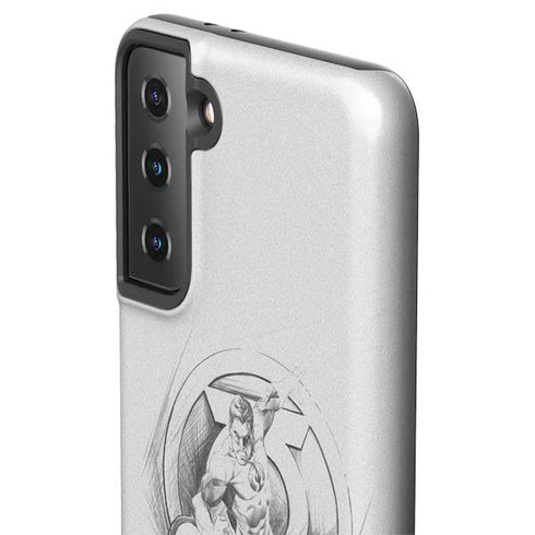 DC Comics Green Lantern Sketch Art Action Pose Galaxy S21 Plus 5G Pro Case