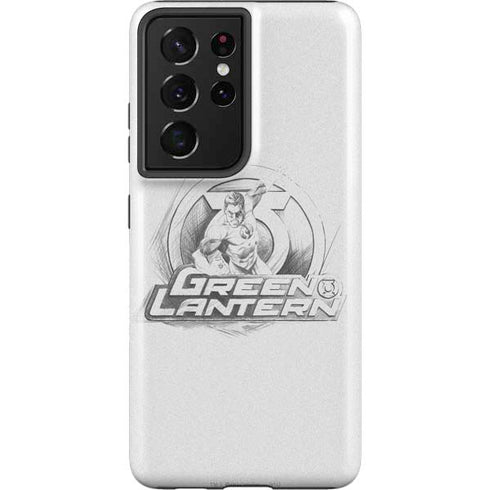 DC Comics Green Lantern Sketch Art Action Pose Galaxy S21 Ultra 5G Pro Case