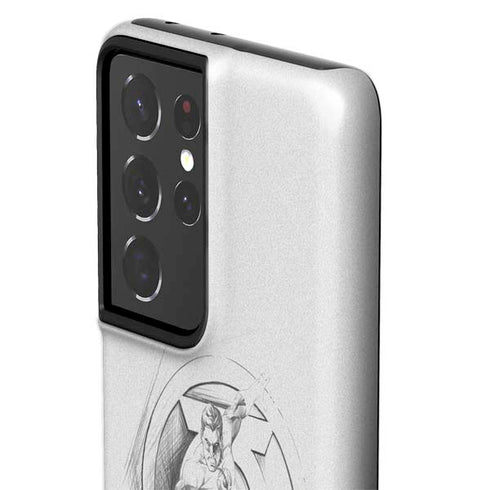 DC Comics Green Lantern Sketch Art Action Pose Galaxy S21 Ultra 5G Pro Case