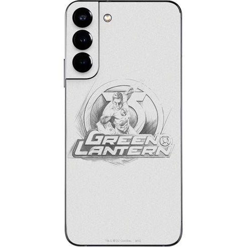 DC Comics Green Lantern Sketch Art Action Pose Galaxy S22 Plus Skin
