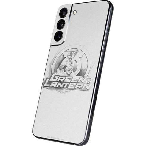 DC Comics Green Lantern Sketch Art Action Pose Galaxy S22 Plus Skin