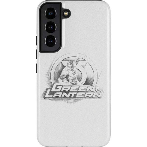 DC Comics Green Lantern Sketch Art Action Pose Galaxy S22 Pro Case
