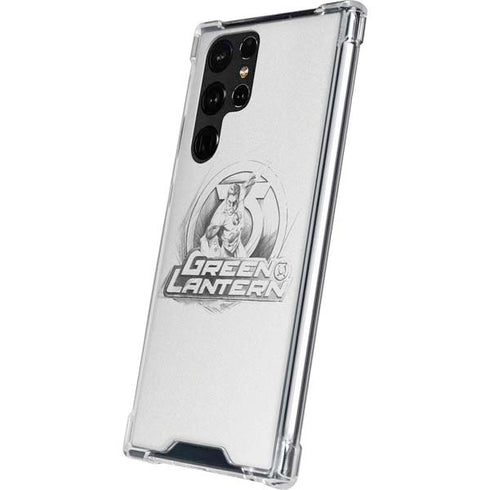 DC Comics Green Lantern Sketch Art Action Pose Galaxy S22 Ultra Clear Case