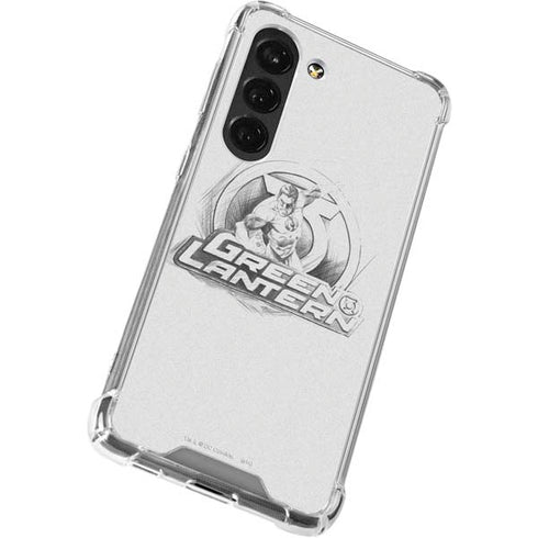 DC Comics Green Lantern Sketch Art Action Pose Galaxy S23 Clear Case
