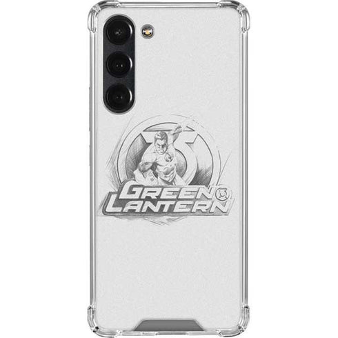 DC Comics Green Lantern Sketch Art Action Pose Galaxy S23 Plus Clear Case